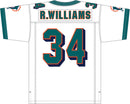 Ricky Williams Miami Dolphins Mitchell & Ness 2002 Legacy Jersey by Dynasty Sports & Framing