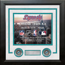 Miami Dolphins Custom NFL Football 16x20 Picture Frame Kit (Multiple Colors) by Dynasty Sports & Framing