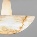 Dome Alabaster Domus Pendant Light