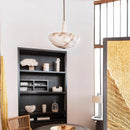 Dome Alabaster Domus Pendant Light