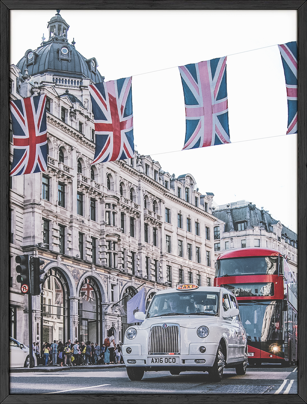 Union jack flags