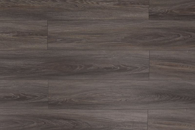 Domino WPC 7"x60" Vinyl Flooring 9.5mm- Charcoal Tone