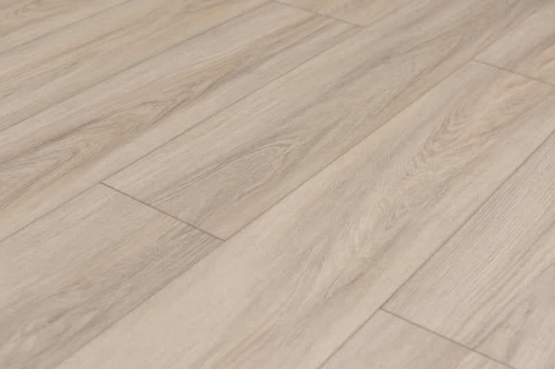 Domino WPC 7"x60" Vinyl Flooring 9.5mm- Satin Taupe