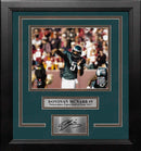 Donovan McNabb in Action Philadelphia Eagles 8" x 10" Framed Football Photo with Engraved Autograph by Dynasty Sports & Framing