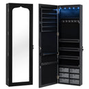 5 LEDs Jewelry Armoire Wall Mounted / Door Hanging Mirror by LJGDeals