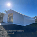 W70'xL120'xH28' Double Truss Storage Shelter