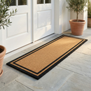 Double Black Border Coir Doormat