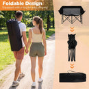 Double Camping Chair with Cup Holders Glass Racks and Mesh Pockets by DirectDeals