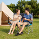 Double Camping Chair with Carry Bag Cup Holders by LJGDeals