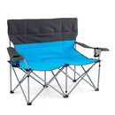 Double Camping Chair with Carry Bag Cup Holders by DirectDeals