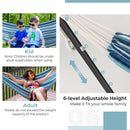 Portable Indoor Outdoor 2-Person Double Hammock Set with Stand and Carrying Cases-Blue by LJGDeals