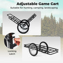 Double-Layer Deer Cart with 20 Inch Rubber Wheels