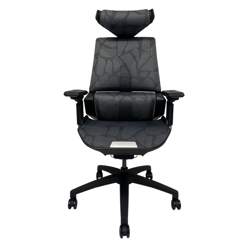 Draco Mesh Gaming Chair with Adjustable Arms & Headrest 350Lb Weight Capacity