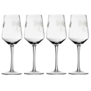 Stemmed Dragonfly Wine Glasses For White and Red Wine