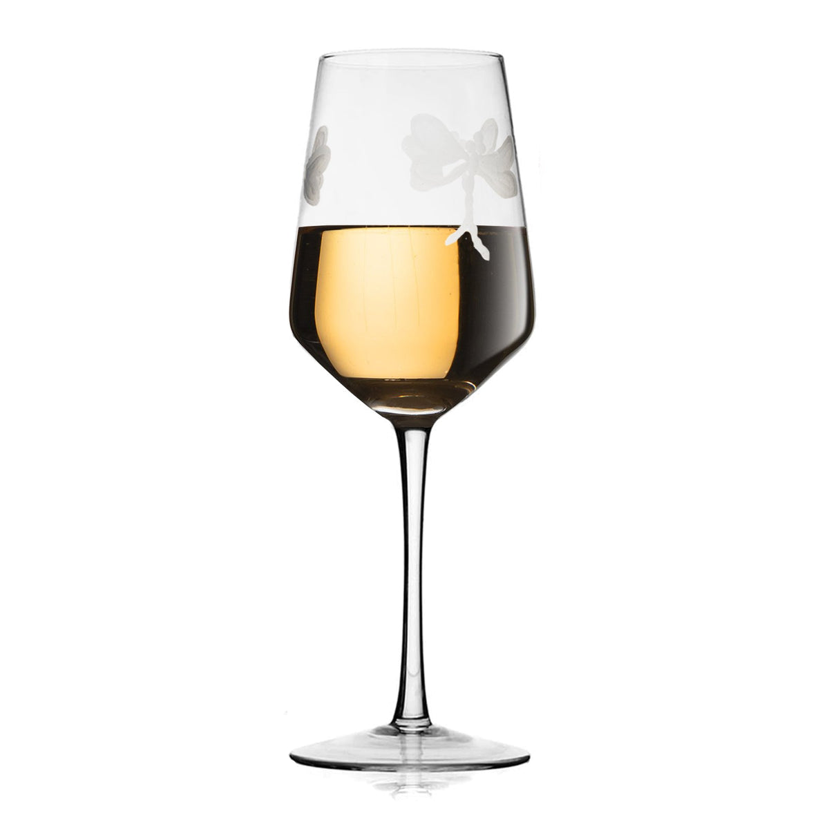 Stemmed Dragonfly Wine Glasses For White and Red Wine, photo 3 of 3
