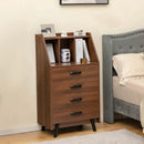 4-Drawer Dresser with 2 Anti-Tipping Kits for Bedroom by LJGDeals