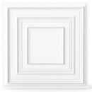 Drop Ceiling Tiles 24" x 24" PVC Ceiling Panels with 3D Decorative Patterns 24-Pack by DirectDeals