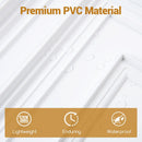 Drop Ceiling Tiles 24" x 24" PVC Ceiling Panels with 3D Decorative Patterns 24-Pack by DirectDeals
