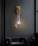 Raindrop Crystal Wall Sconce