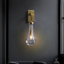 Raindrop Crystal Wall Sconce