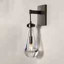 Raindrop Crystal Wall Sconce