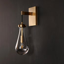 Raindrop Crystal Wall Sconce