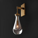 Raindrop Crystal Wall Sconce