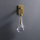 Raindrop Crystal Wall Sconce