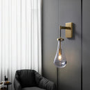 Raindrop Crystal Wall Sconce