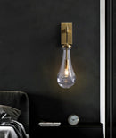 Raindrop Crystal Wall Sconce