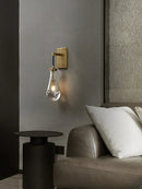 Raindrop Crystal Wall Sconce