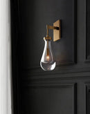 Raindrop Crystal Wall Sconce