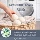 GroundLuxe Wool Dryer Balls by GroundLuxe