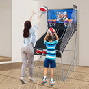 Dual Shot Basketball Arcade Game with 8 Game Modes and 4 Balls by LJGDeals