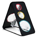 Dual-Sided Golf Chipping Net Triple Target Training System with 5 Target Holes by LJGDeals