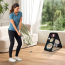 Dual-Sided Golf Chipping Net Triple Target Training System with 5 Target Holes by LJGDeals