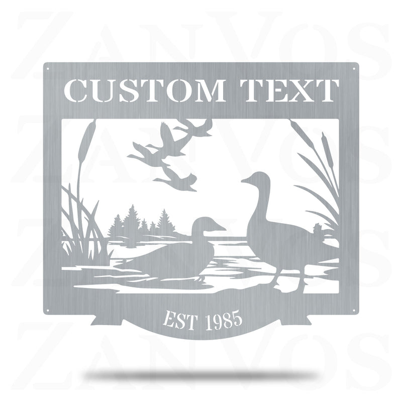 Duck Pond Monogram