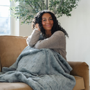PATTERNED FAUX FUR THROW BLANKETS by Saranoni