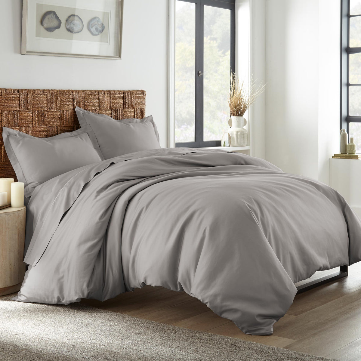300 TC Duvet Cover Set, angled view