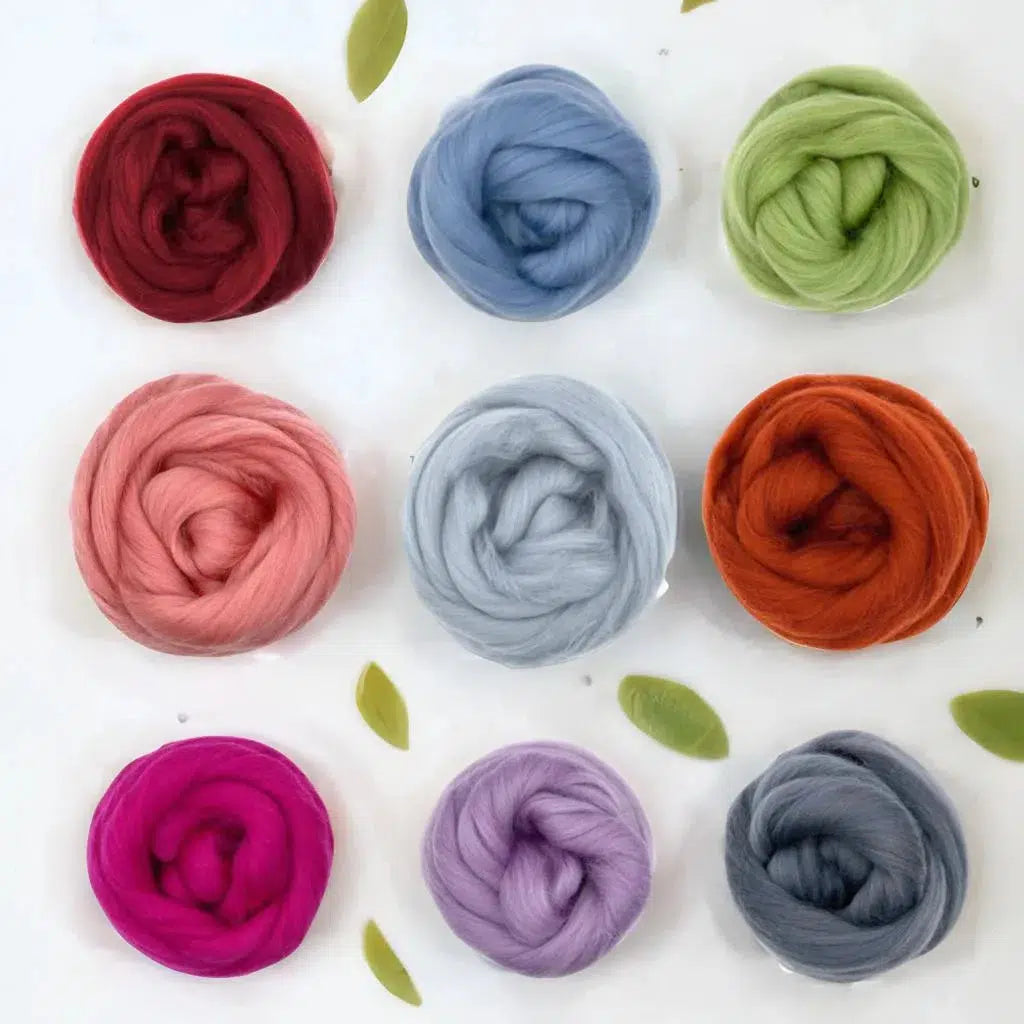 Dyed Corriedale Wool Combed Top | 8 Ounce Bundles, photo 24 of 33