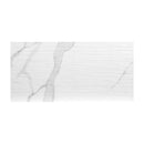 MSI Dymo Statuary Stripe White Glossy Ceramic Wall Tile 12x24