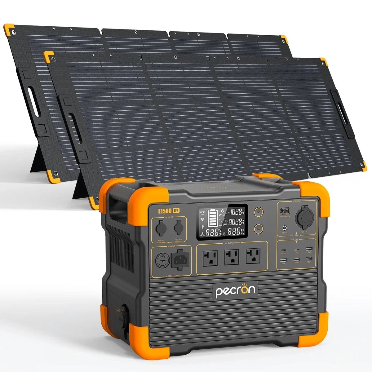 PECRON E1500LFP Expandable Portable Power Station 2200W 1536Wh, photo 15 of 17