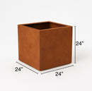 Square Steel Planters