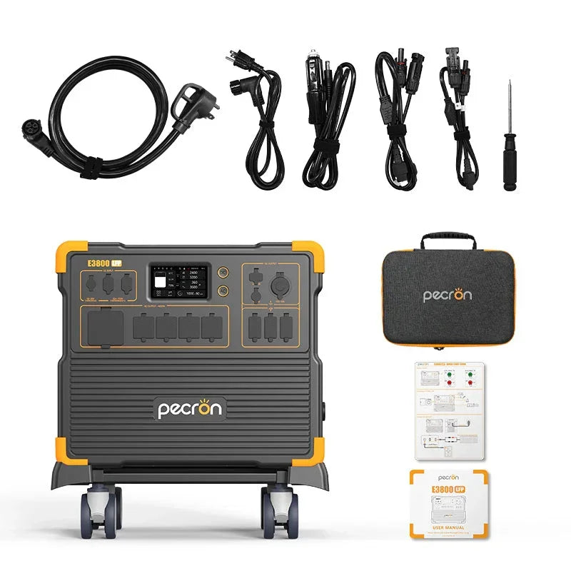 PECRON E3800LFP Portable Power Station 4200W 3840Wh, photo 3 of 28