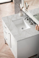 James Martin Addison 36" Single Bathroom Vanity, Glossy White