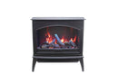 Amantii E50-NA Lynwood Series - 50 cm Freestand Electric Stove Featuring a Cast Iron Frame and a 10 Piece Birch Log Set