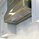 30" Range Hood Insert, Stainless Steel Kitchen Vent Hood with Dimmable LED Lights, 600CFM - NX-E90-30