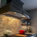 30" Range Hood Insert, Stainless Steel Kitchen Vent Hood with Dimmable LED Lights, 600CFM - NX-E90-30