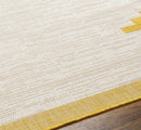 Djugun Metallic-Gold Indoor & Outdoor Rug