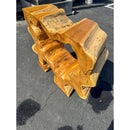 Organic Teak Erosion Console (B)